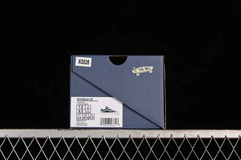 All categories Vans Vans series Vans Mid Vans Sk8-Mid Reissue 83 high-end branch blue stitching suede casual retro skateboard shoes VN000CQDDWR